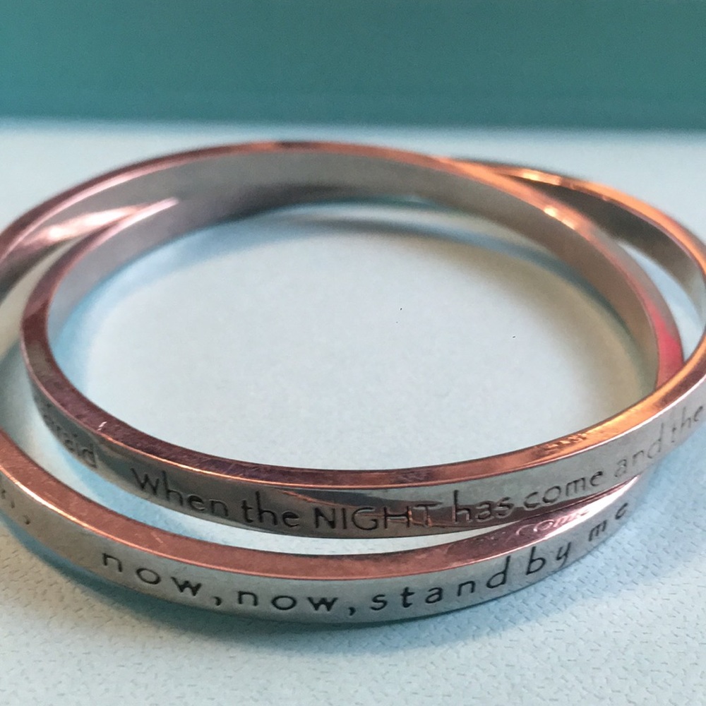 Interlocking Bangles Stand By Me - image 1